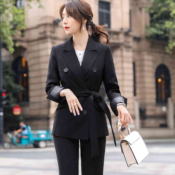 pant s-4xl casual women's solid black suit two piece set with double breasted blazer for ladies'office, White
pant s-4xl casual women's solid black suit two piece set with double breasted blazer for ladies'office, White