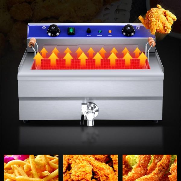 electric fryer, large capacity desksingle-cylinder deep-fried dough stick fried chicken chop fryer skillets
electric fryer, large capacity desksingle-cylinder deep-fried dough stick fried chicken chop fryer skillets