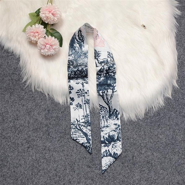 scarves summer silk scarf women brand skinny hair bag tarot twill 100% design wrist towel foulard neckerchief headband, Blue;gray
scarves summer silk scarf women brand skinny hair bag tarot twill 100% design wrist towel foulard neckerchief headband, Blue;gray