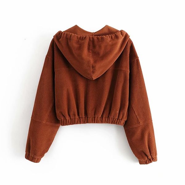 jackets burgundy vintage corduroy hooded zipper long sleeve chic female jacket korean loose college style harajuku women's coat, Black;brown
jackets burgundy vintage corduroy hooded zipper long sleeve chic female jacket korean loose college style harajuku women's coat, Black;brown
