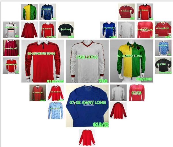 1999 2000 nostalgia 2007 2008 retro soccer jersey manrche steunited 07 08 93 94 96 98 football shirt man vintage nani utd long sleeve, Black
1999 2000 nostalgia 2007 2008 retro soccer jersey manrche steunited 07 08 93 94 96 98 football shirt man vintage nani utd long sleeve, Black