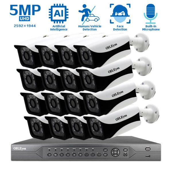 5mp security camera nvr system 8ch 4k outdoor waterproof audio ip poe set 16ch cctv video surveillance kit wireless kits
5mp security camera nvr system 8ch 4k outdoor waterproof audio ip poe set 16ch cctv video surveillance kit wireless kits