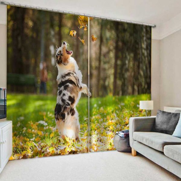 curtain & drapes 3d printed blackout dog playing curtains for living room children bedroom silk kitchen forest scenery cortains
curtain & drapes 3d printed blackout dog playing curtains for living room children bedroom silk kitchen forest scenery cortains