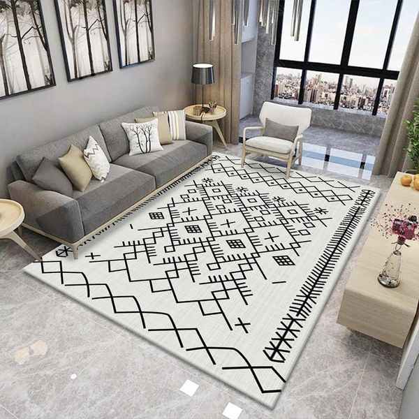 carpets simple modern nordic carpet non-slip living room bedroom kitchen home decoration hand-washable doormat sofa table mat
carpets simple modern nordic carpet non-slip living room bedroom kitchen home decoration hand-washable doormat sofa table mat