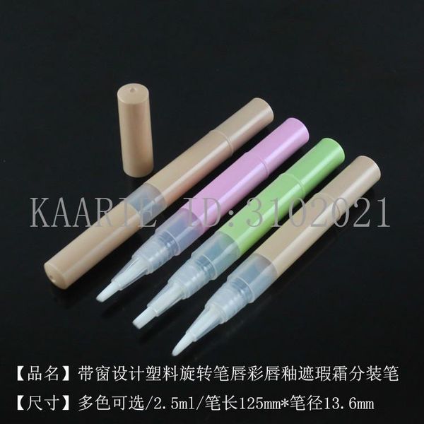 10/30/50/100pcs 2.5ml empty white foundation liquid revolving nail oil pen essential cosmetic filling lip gloss storage bottles & jars
10/30/50/100pcs 2.5ml empty white foundation liquid revolving nail oil pen essential cosmetic filling lip gloss storage bottles & jars