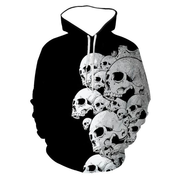 men's hoodies & sweatshirts 2021 y2k spring and autumn replacement skull 3d printed hooded hoodie fashionable comfortable long-sleeved, Black
men's hoodies & sweatshirts 2021 y2k spring and autumn replacement skull 3d printed hooded hoodie fashionable comfortable long-sleeved, Black