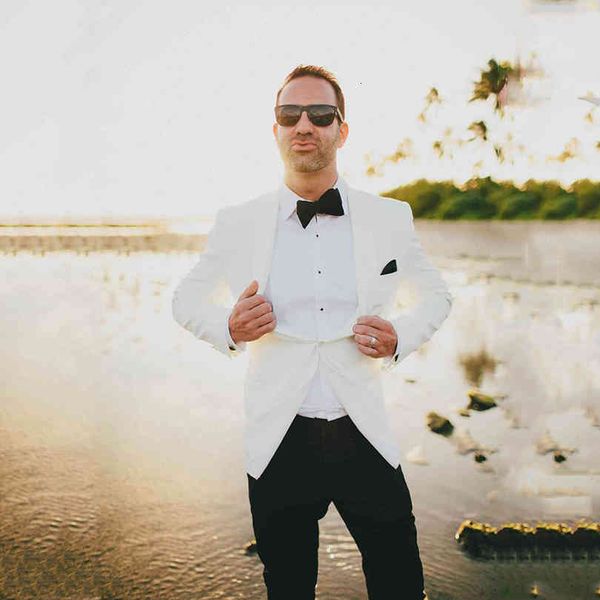 men's suits & blazers white mens wedding slim fit groom wear tuxedos shawl lapel bridegroom groomsman costume homme 2pcs jacket pa, White;black
men's suits & blazers white mens wedding slim fit groom wear tuxedos shawl lapel bridegroom groomsman costume homme 2pcs jacket pa, White;black