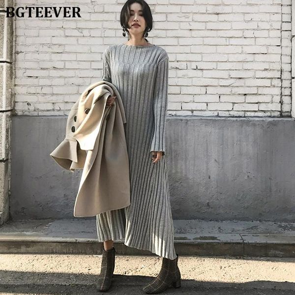 casual dresses autumn winter long a-line women sweater dress o-neck striped female knitted 2021 thick warm pullovers vestidos, Black;gray
casual dresses autumn winter long a-line women sweater dress o-neck striped female knitted 2021 thick warm pullovers vestidos, Black;gray