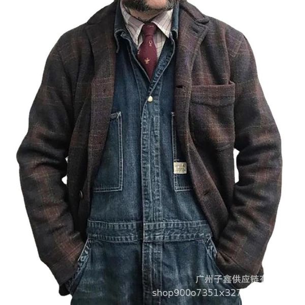 men's jackets men 2021 autumn lapel fashion youth loose jacket clothing for plus size la ropa de los hombres, Black;brown
men's jackets men 2021 autumn lapel fashion youth loose jacket clothing for plus size la ropa de los hombres, Black;brown