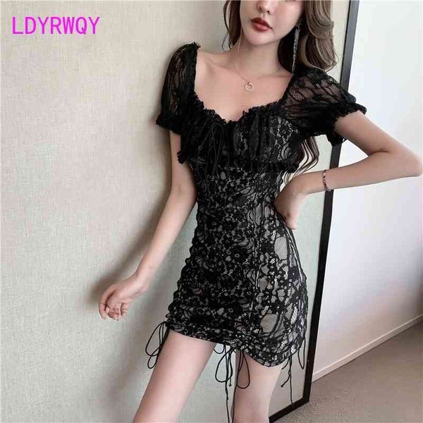 summer night show word shoulder drawstring straps slim lace bag hip dress sleeveless knee-length v-neck 210603, Black;gray
summer night show word shoulder drawstring straps slim lace bag hip dress sleeveless knee-length v-neck 210603, Black;gray