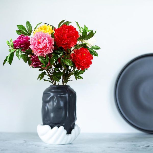 decorative flowers & wreaths artificial peony silk for bride fake flower faux living room home wedding decoration indoor
decorative flowers & wreaths artificial peony silk for bride fake flower faux living room home wedding decoration indoor