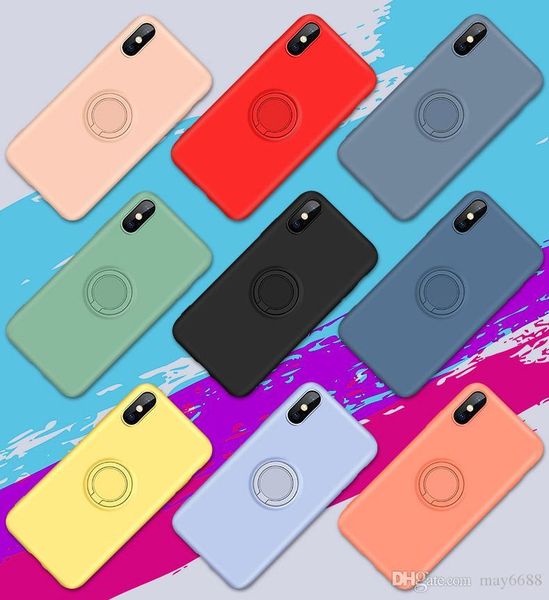 good quality case for iphone xr max 6 7 8plus classic back phone cover holder silicone with finger ring buckle
good quality case for iphone xr max 6 7 8plus classic back phone cover holder silicone with finger ring buckle