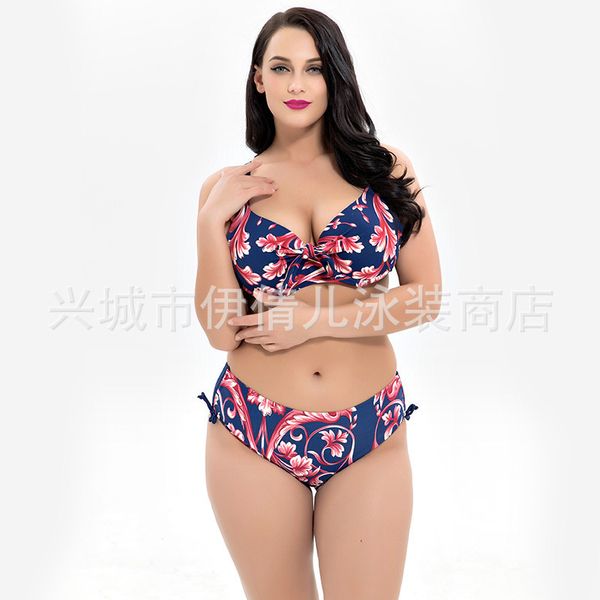 gathered swimsuit women's steel bracket new bikini large fattening version, White;black
gathered swimsuit women's steel bracket new bikini large fattening version, White;black
