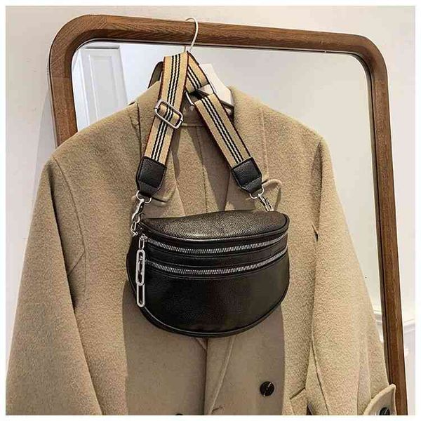 pockets handbag wide shoulder belt waist 2021 fashion foreign style single women's bag messenger versatile chest, Black;red
pockets handbag wide shoulder belt waist 2021 fashion foreign style single women's bag messenger versatile chest, Black;red