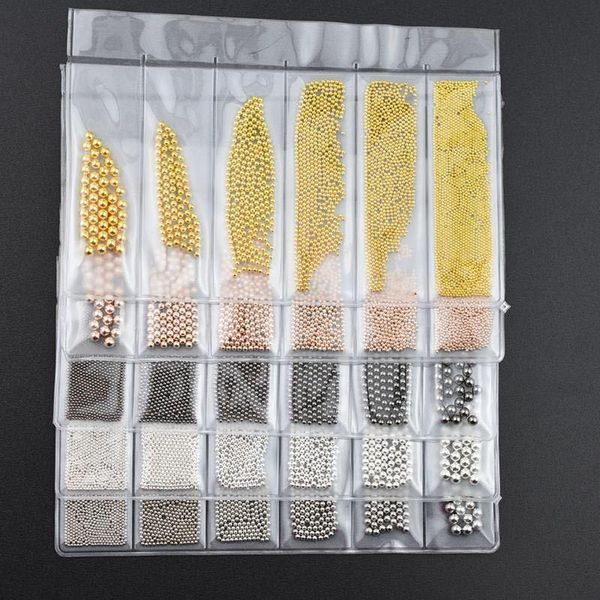 1bag 6 sizes micro steel beads ball mixed 0.8-3mmgold/silver/black/rosegold/silvergrey mini metal balls for nail art decorations, Silver;gold
1bag 6 sizes micro steel beads ball mixed 0.8-3mmgold/silver/black/rosegold/silvergrey mini metal balls for nail art decorations, Silver;gold