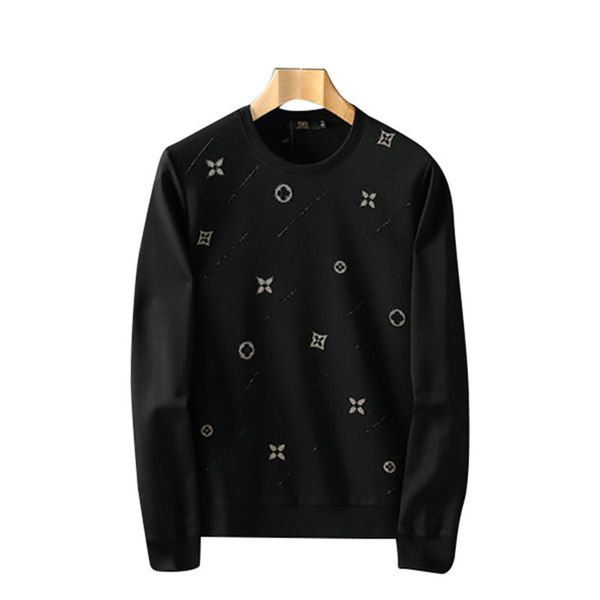 men's hoodies autumn cotton long-sleeved round neck t-shirt loose sports shirt trend casual all-match bottoming m-4xl, Black
men's hoodies autumn cotton long-sleeved round neck t-shirt loose sports shirt trend casual all-match bottoming m-4xl, Black
