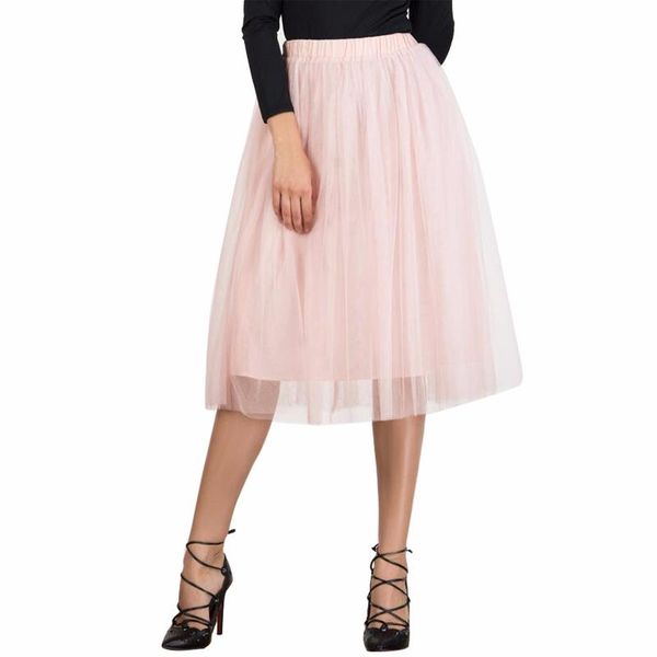 skirts aphrodite home autumn sweet girl womens elastic high waist tulle mesh skirt midi pleated tutu female jupe longue, Black
skirts aphrodite home autumn sweet girl womens elastic high waist tulle mesh skirt midi pleated tutu female jupe longue, Black