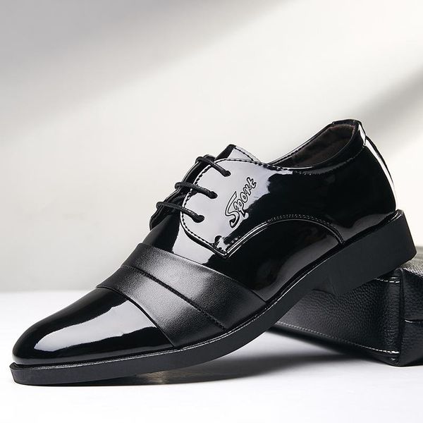 preferred leather shoes, men's casual business suits, office large size shoes dress, Black
preferred leather shoes, men's casual business suits, office large size shoes dress, Black