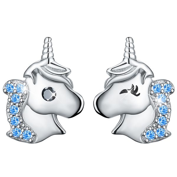 stylever real 925 sterling silver unicorn with cubic zirconia asymmetry stud earrings for women and girls gift fine jewelry, Golden;silver
stylever real 925 sterling silver unicorn with cubic zirconia asymmetry stud earrings for women and girls gift fine jewelry, Golden;silver