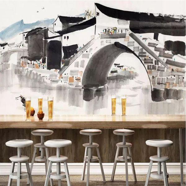 wallpapers 3d chinese style ink painting jiangnan water town building background wall mural retro pot restaurant wallpaper waterproof
wallpapers 3d chinese style ink painting jiangnan water town building background wall mural retro pot restaurant wallpaper waterproof