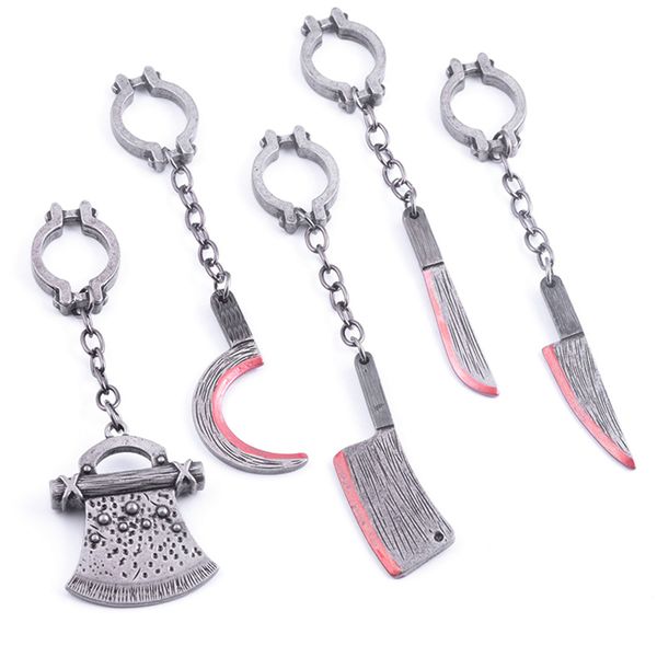 10pcrj weapon model keychain goth horror axe bayonet machetes knife key chain holder cosplay props jewelry accessories halloween, Silver
10pcrj weapon model keychain goth horror axe bayonet machetes knife key chain holder cosplay props jewelry accessories halloween, Silver