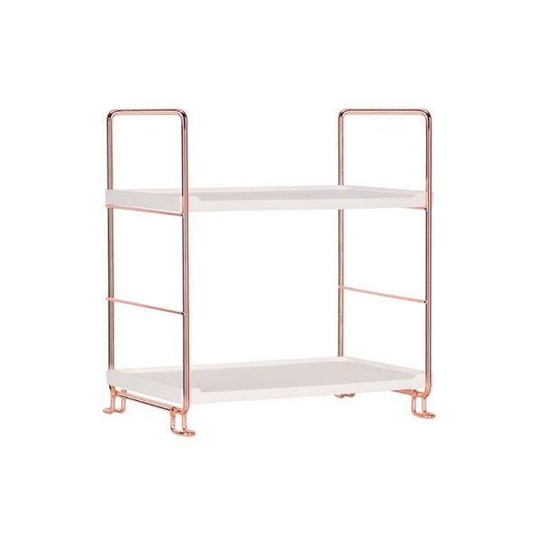 tier multifunctional stackable shelf metal makeup organizer for kitchen bathroom storage rack hooks & rails
tier multifunctional stackable shelf metal makeup organizer for kitchen bathroom storage rack hooks & rails