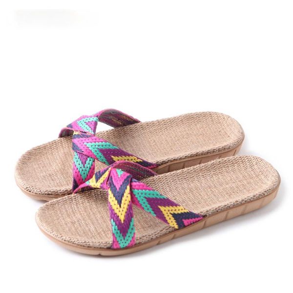 slippers summer flax slippers, there are 13 colors to choose from,female models,sizes from 35-45,suitable for home or beach use, non-slip, Black
slippers summer flax slippers, there are 13 colors to choose from,female models,sizes from 35-45,suitable for home or beach use, non-slip, Black