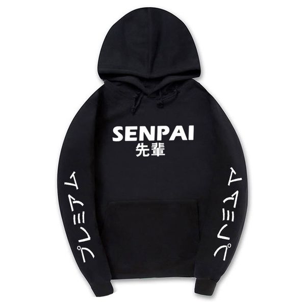 women's hoodies & sweatshirts songsanding fashion japanese streetwear senpai hip hop sweatshirt multiple colour men women hoodie p, Black
women's hoodies & sweatshirts songsanding fashion japanese streetwear senpai hip hop sweatshirt multiple colour men women hoodie p, Black