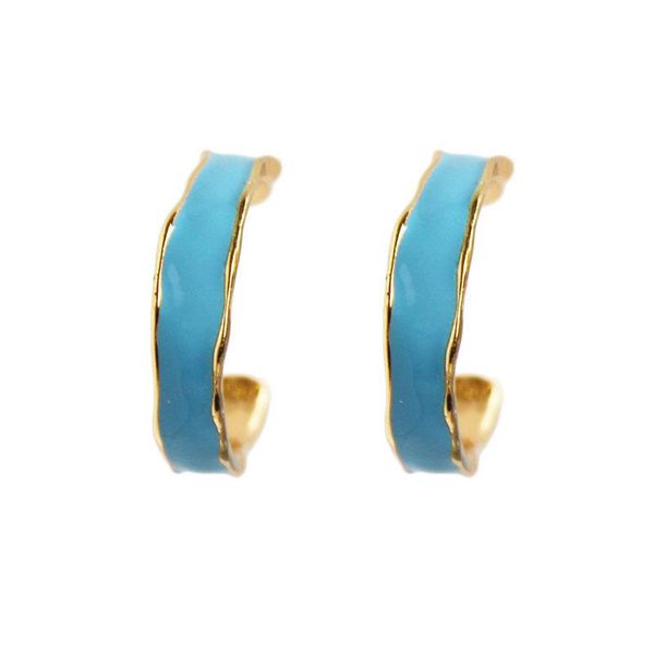 hoop & huggie 2021 ins gold blue pink enamel charming geometric minimalism earrings trendy fashion korean women party jewelry bijoux, Golden;silver
hoop & huggie 2021 ins gold blue pink enamel charming geometric minimalism earrings trendy fashion korean women party jewelry bijoux, Golden;silver