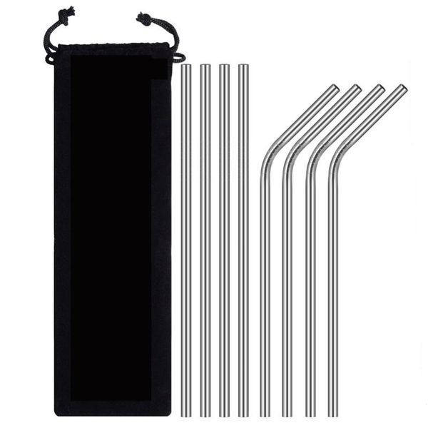 drinking straws colorful 304 stainless steel straw eco-friendly reusable metal bent set sturdy straight favor bar accessory
drinking straws colorful 304 stainless steel straw eco-friendly reusable metal bent set sturdy straight favor bar accessory