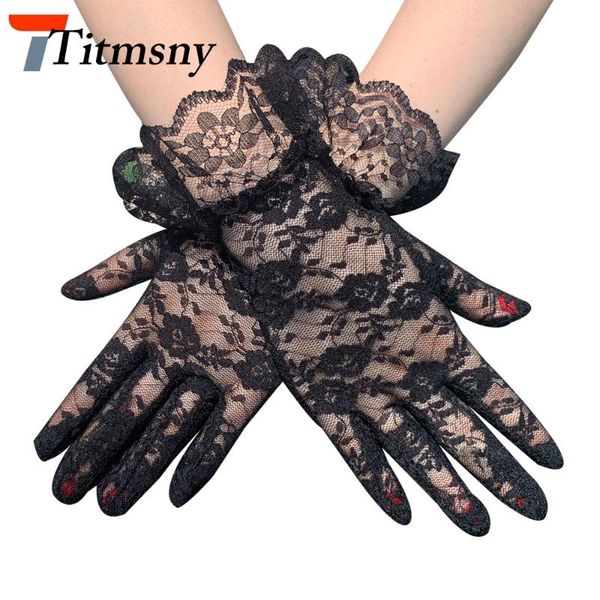 five fingers gloves fashion women lady lace party dressy summer full finger sunscreen for girls mittens 2pcs, Blue;gray
five fingers gloves fashion women lady lace party dressy summer full finger sunscreen for girls mittens 2pcs, Blue;gray