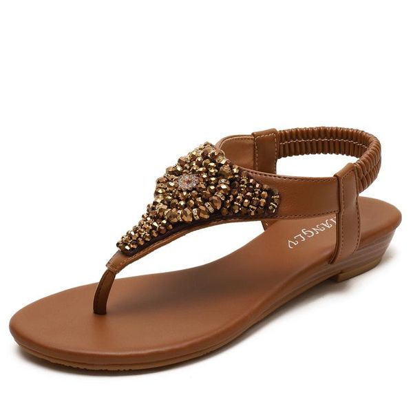 sandals summer women's rhinestone flats female clip toe outdoor casual beach shoes comfortable fashion ladies flip flops, Black
sandals summer women's rhinestone flats female clip toe outdoor casual beach shoes comfortable fashion ladies flip flops, Black