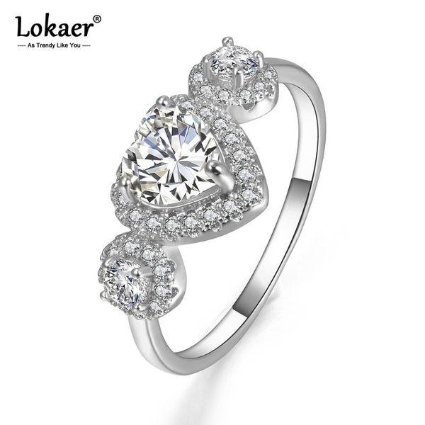 wedding rings lokaer romantic engagement ring 4 carat heart shaped cubic zirconia jewelry anillos silver color big for women lr17127, Slivery;golden
wedding rings lokaer romantic engagement ring 4 carat heart shaped cubic zirconia jewelry anillos silver color big for women lr17127, Slivery;golden