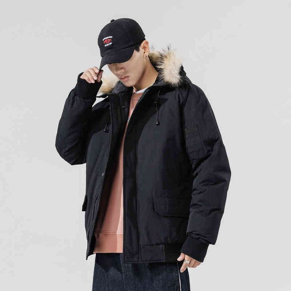 canada winter men parka camouflage outerwear hooded fourrure teaus down et coyote fur collar coat hiver doudoune, Black
canada winter men parka camouflage outerwear hooded fourrure teaus down et coyote fur collar coat hiver doudoune, Black