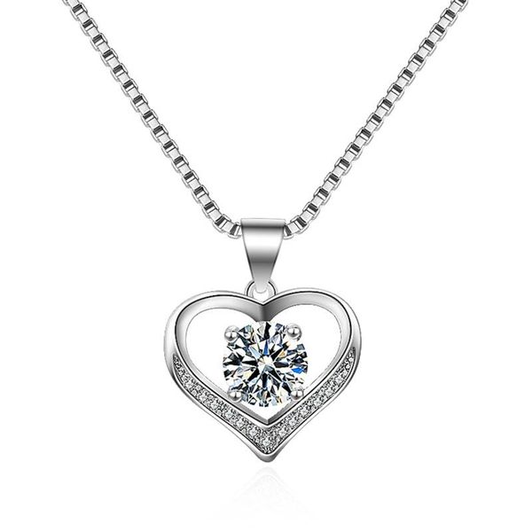 ly heart crystal pendant silver color for chain necklace womens ladies jewellery do99 chains
ly heart crystal pendant silver color for chain necklace womens ladies jewellery do99 chains