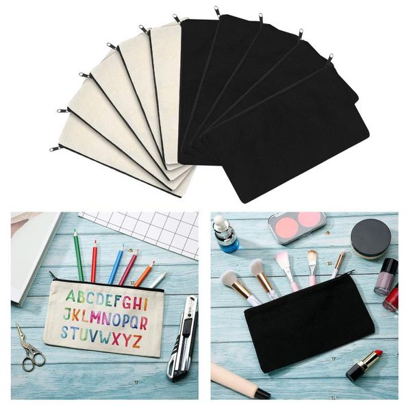 cosmetic bags & cases 10x blank diy craft bag canvas pen case makeup pencil zipper zip pouch bulk
cosmetic bags & cases 10x blank diy craft bag canvas pen case makeup pencil zipper zip pouch bulk
