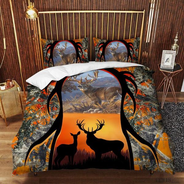 bedding sets deer lion wild animal pattern set home bedclothes duvet cover pillowcase textiles bed king size 2/3pcs
bedding sets deer lion wild animal pattern set home bedclothes duvet cover pillowcase textiles bed king size 2/3pcs