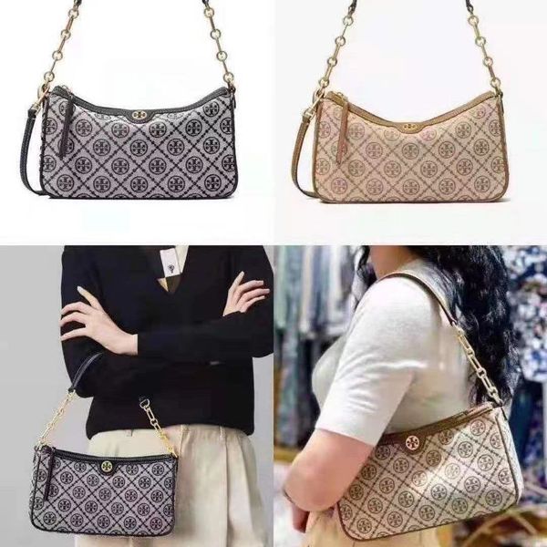 the jacquard chain underarm bag printed portable diagonal single shoulder female