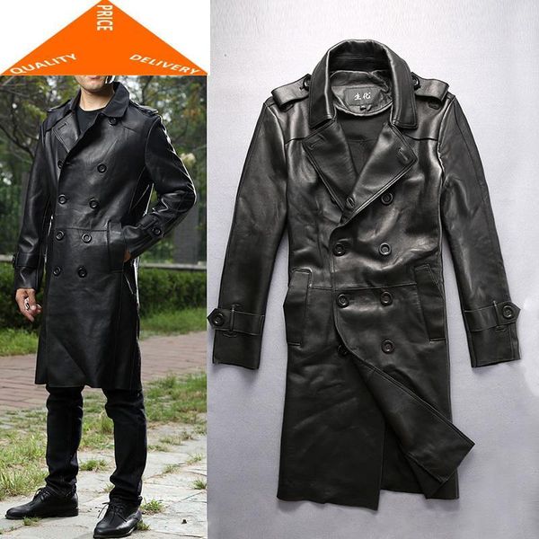 men's leather & faux 100% sheepskin 2021 coat men streetwear genuine jacket man long moto biker real windbreaker lw2899, Black
men's leather & faux 100% sheepskin 2021 coat men streetwear genuine jacket man long moto biker real windbreaker lw2899, Black