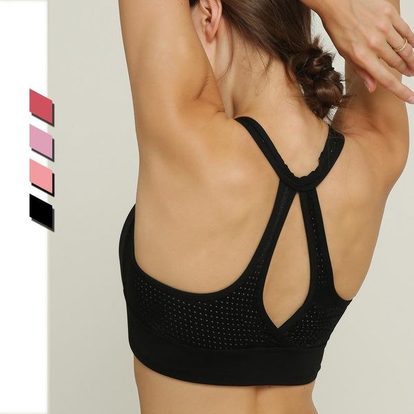 gym clothing colorvalue mesh open back fitness strappy sport bra running active wear high impact crop women sports crossover yoga, White;black
gym clothing colorvalue mesh open back fitness strappy sport bra running active wear high impact crop women sports crossover yoga, White;black