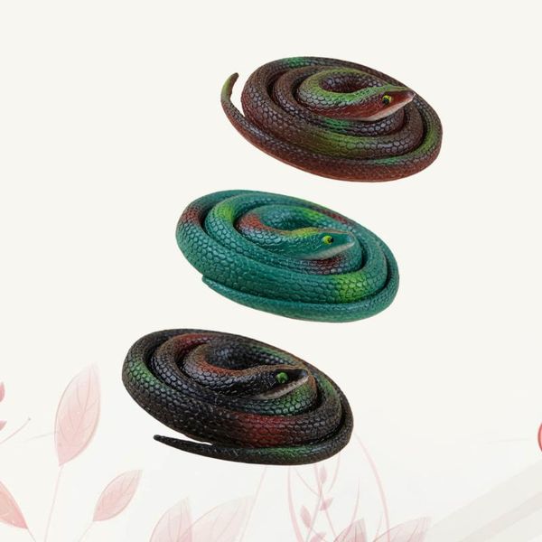 party masks 3pcs lifelike artificial snake soft rubber snakes simulation playthings eco-friendly tricky toys novel b
party masks 3pcs lifelike artificial snake soft rubber snakes simulation playthings eco-friendly tricky toys novel b