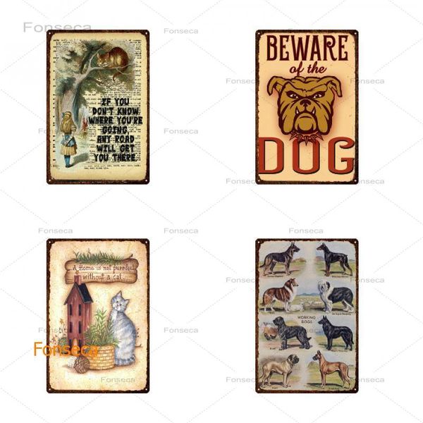 cute pet sign iron painting metal animal tin sign vintage plates for wall art retro poster modern home decoration 30x20cma
cute pet sign iron painting metal animal tin sign vintage plates for wall art retro poster modern home decoration 30x20cma
