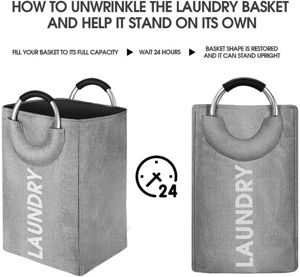 large capacity laundry basket linen storage bag with ring aluminum handle portable washing bin folding clothes bathroom bags
large capacity laundry basket linen storage bag with ring aluminum handle portable washing bin folding clothes bathroom bags