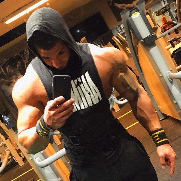 men's hoodies & sweatshirts summer cotton hooded sports fitness clothing bodybuilding vest sleeveless trend muscle casual, Black
men's hoodies & sweatshirts summer cotton hooded sports fitness clothing bodybuilding vest sleeveless trend muscle casual, Black