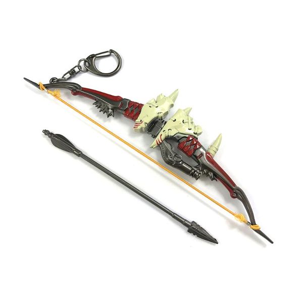 keychains bsarai ow lone wolf heroic young masterhanzo 17cm/6.7" bow arrow toy model key chain ring, Silver
keychains bsarai ow lone wolf heroic young masterhanzo 17cm/6.7" bow arrow toy model key chain ring, Silver