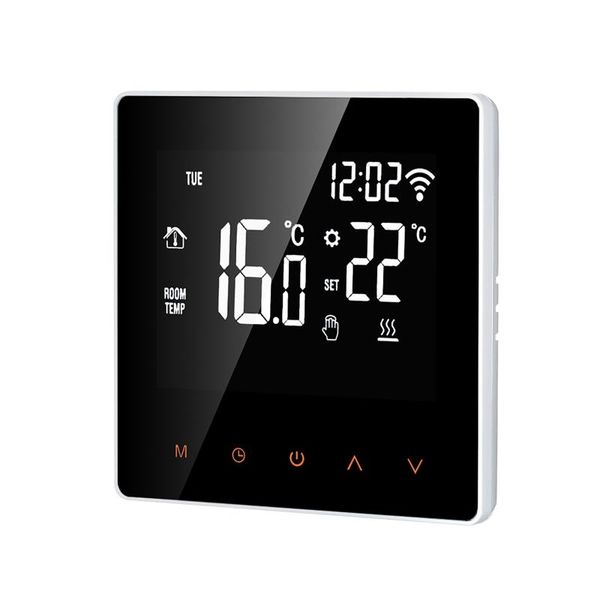 smart home control thermostat water/gas boiler digital temperature controller touchscreen week programmable water heating
smart home control thermostat water/gas boiler digital temperature controller touchscreen week programmable water heating