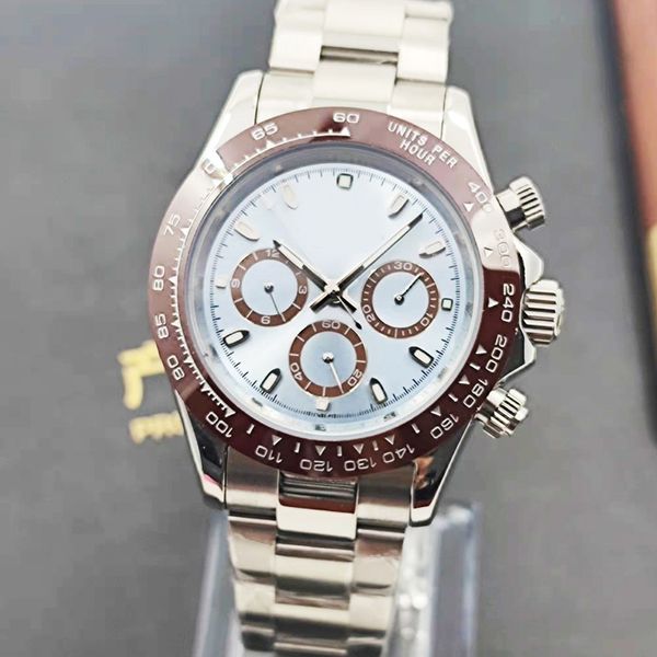 classic wristwatches luxury watch mens large wrist watches 41mm folding buckle waterproof analog marathon satch automatic mechanical wristwa, Slivery;brown
classic wristwatches luxury watch mens large wrist watches 41mm folding buckle waterproof analog marathon satch automatic mechanical wristwa, Slivery;brown