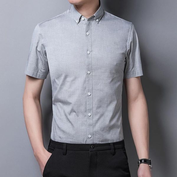 men's casual shirts 2021 oxford short sleeve shirt summer thin business cotton solid color formal, White;black
men's casual shirts 2021 oxford short sleeve shirt summer thin business cotton solid color formal, White;black