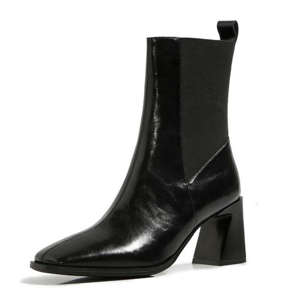 boots lenkisen high street fashion split leather stretch gorgeous square toe strange heel slip on elegant lady mid-calf boots l081 4nqt, Black
boots lenkisen high street fashion split leather stretch gorgeous square toe strange heel slip on elegant lady mid-calf boots l081 4nqt, Black