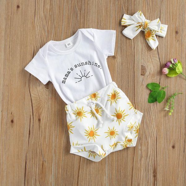 clothing sets 3pcs born baby girls clothes suit letter round neck long sleeve romper+sun print shorts+headband infant toddler, White
clothing sets 3pcs born baby girls clothes suit letter round neck long sleeve romper+sun print shorts+headband infant toddler, White